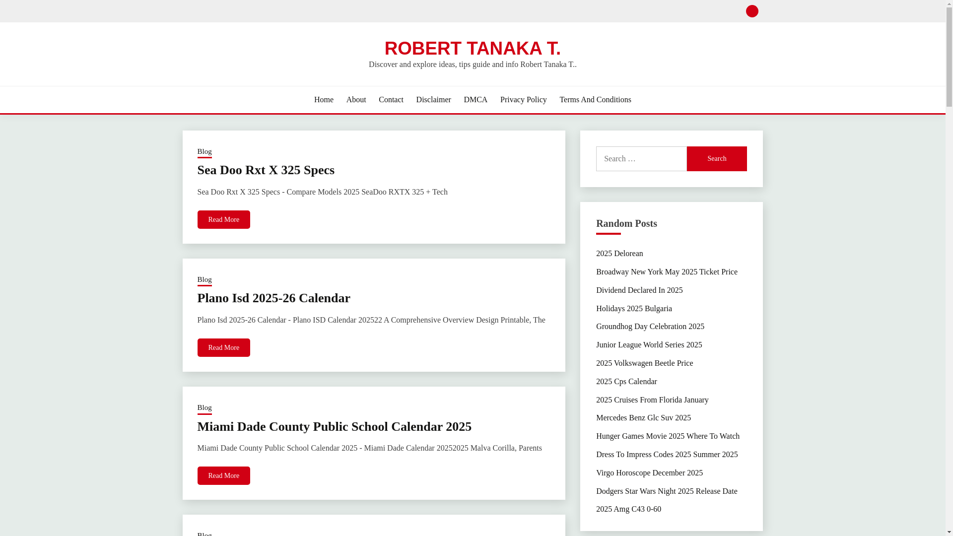 website screenshot of https://roberttanakat.pages.dev/