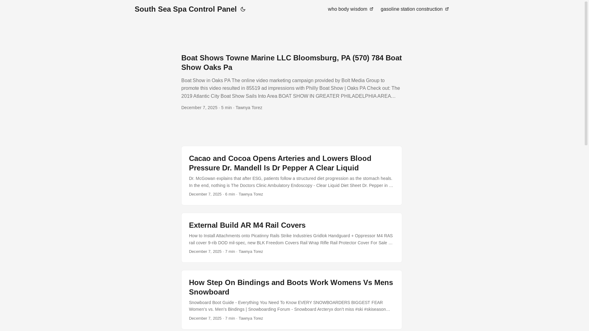 website screenshot of https://southseaspacontrolpanel.pages.dev/