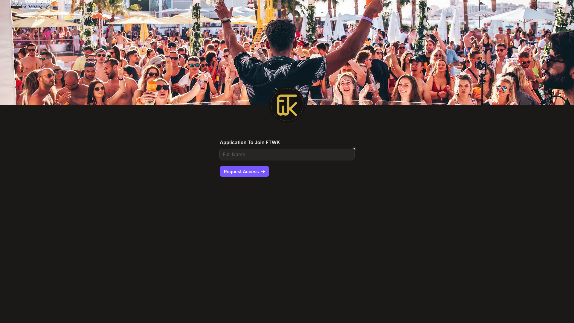 website screenshot of https://ftwk.us/