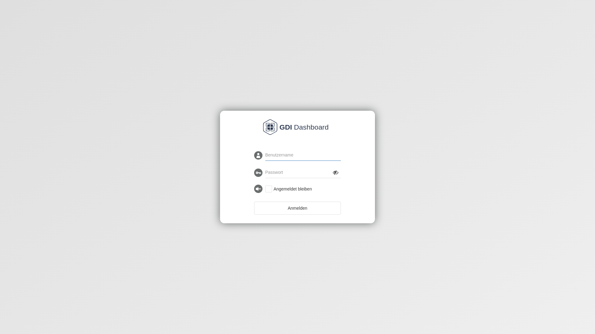 website screenshot of https://gdi-ld.de:8443/#/login