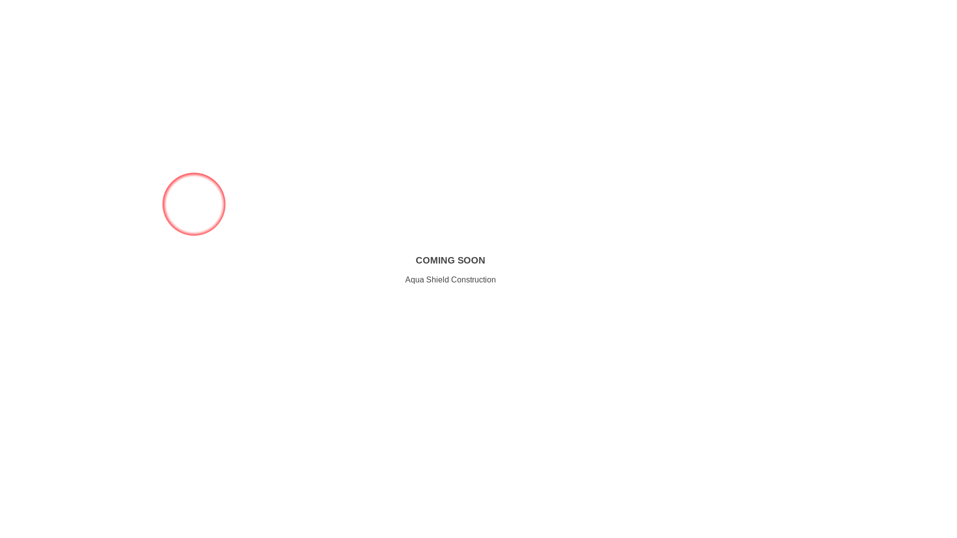 website screenshot of https://aquashieldconstruction.com/