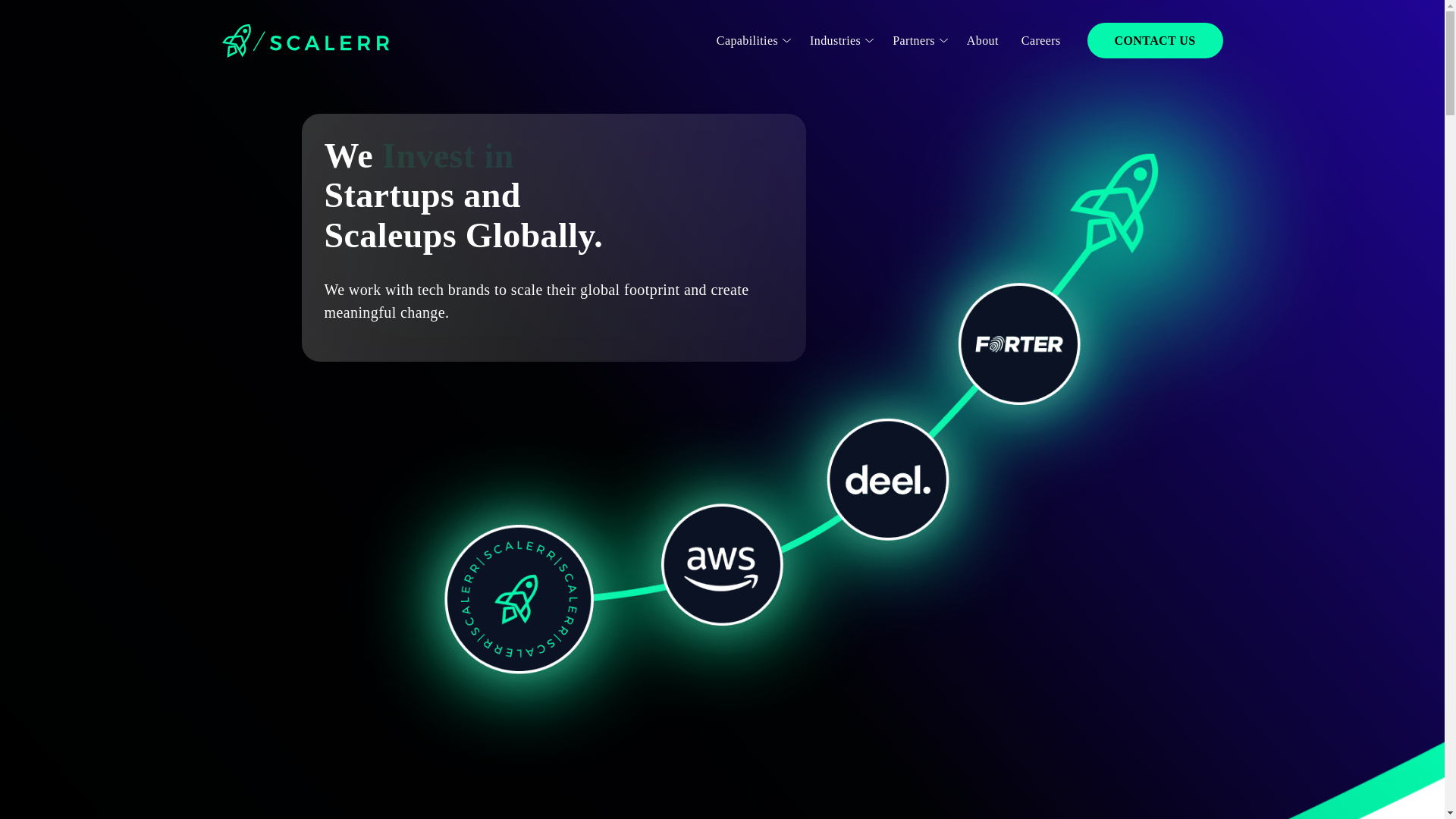 website screenshot of https://letscalerr.com/