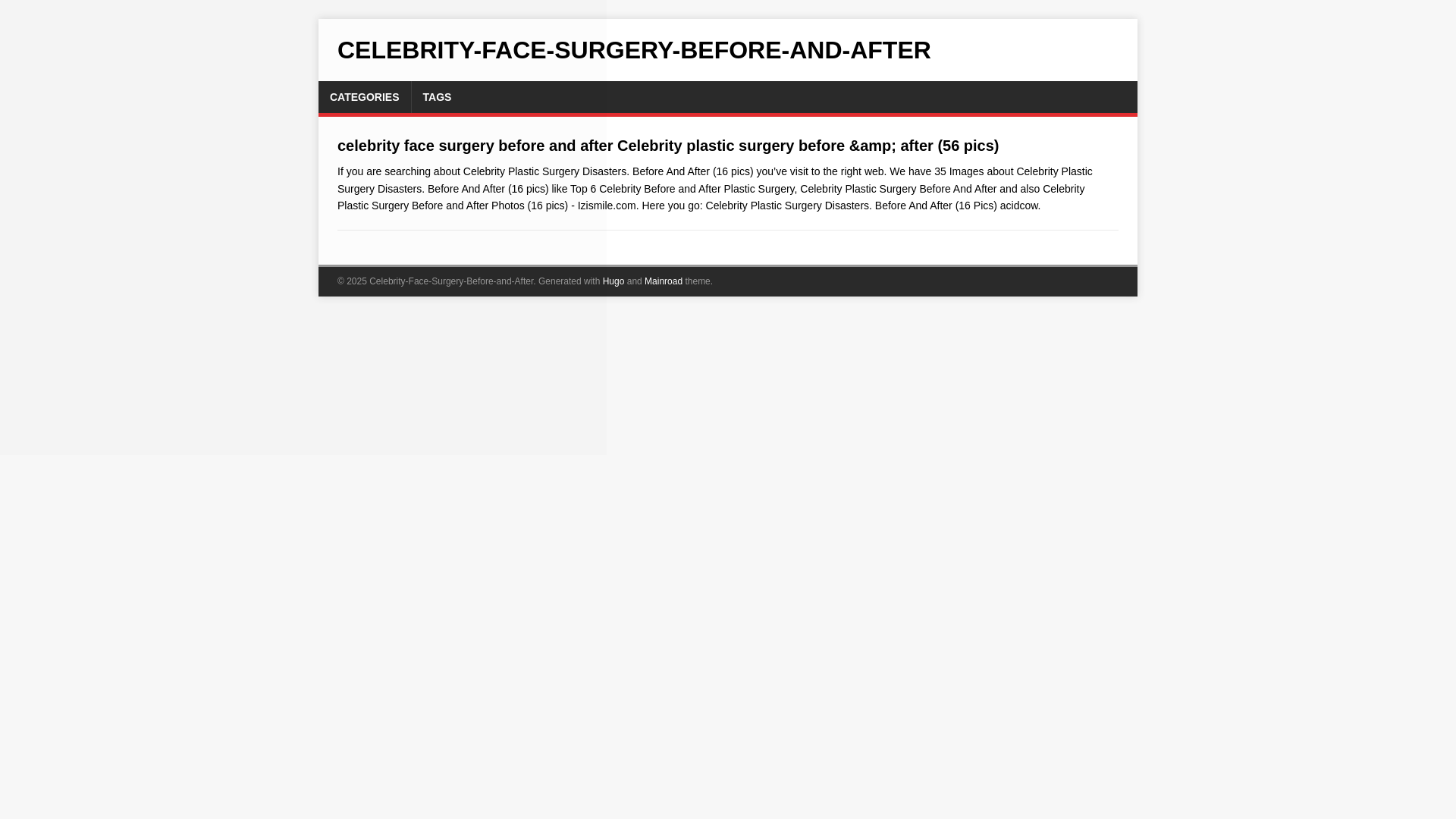 website screenshot of https://celebrity-face-surgery-before-and-after.pages.dev/