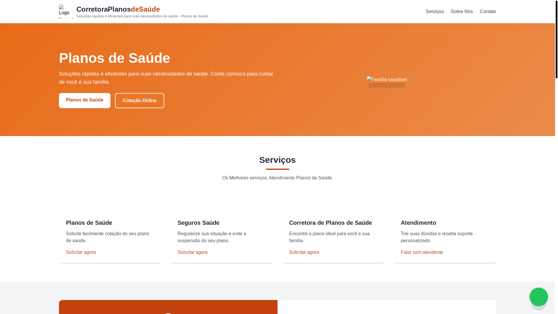 website screenshot of https://canalvirtualcorretora.com.br/