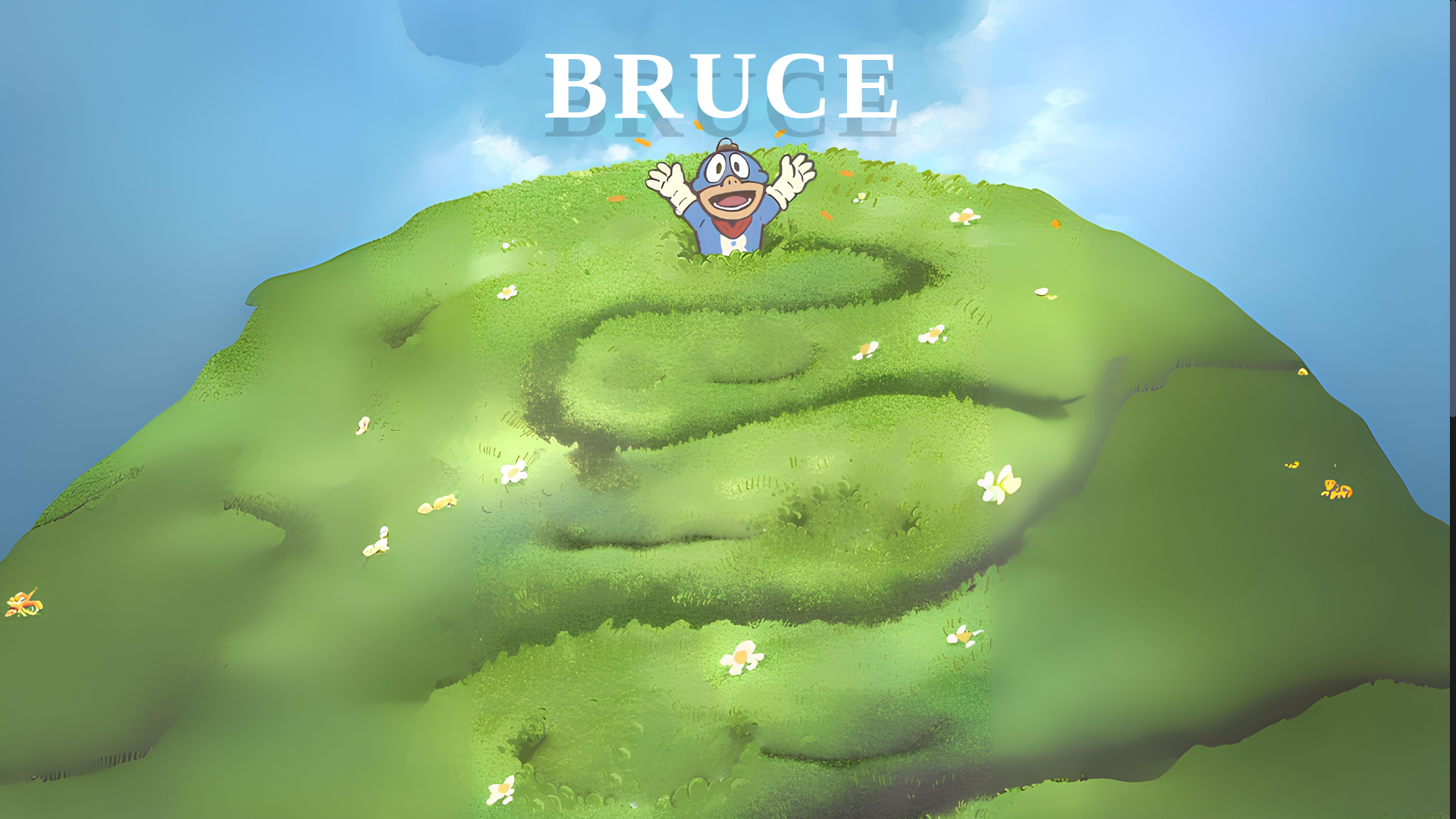 website screenshot of https://letsbruce.fun/