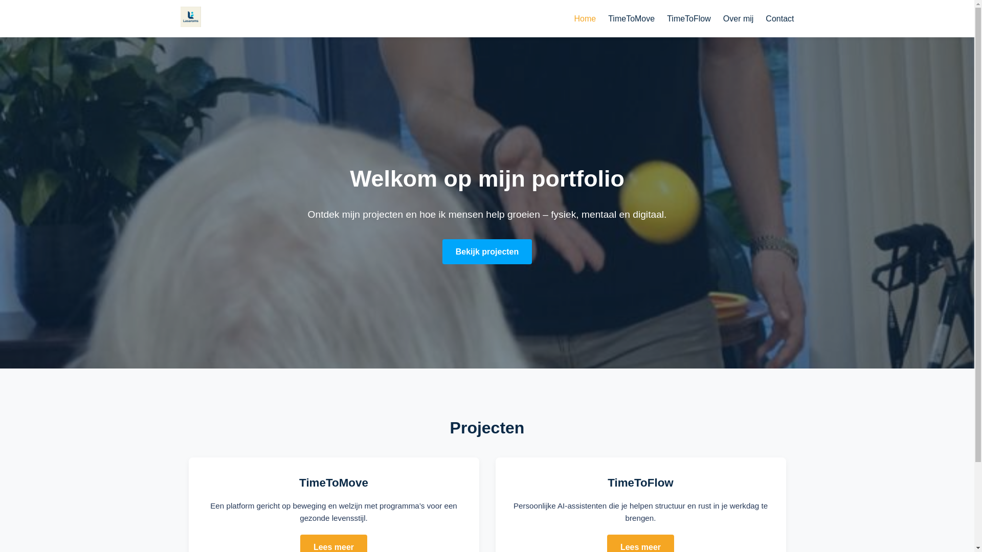 website screenshot of https://lasaroms.nl/