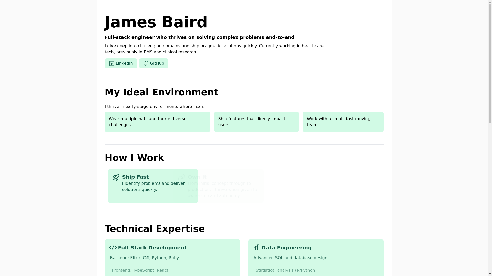 website screenshot of https://landing-remix.pages.dev/