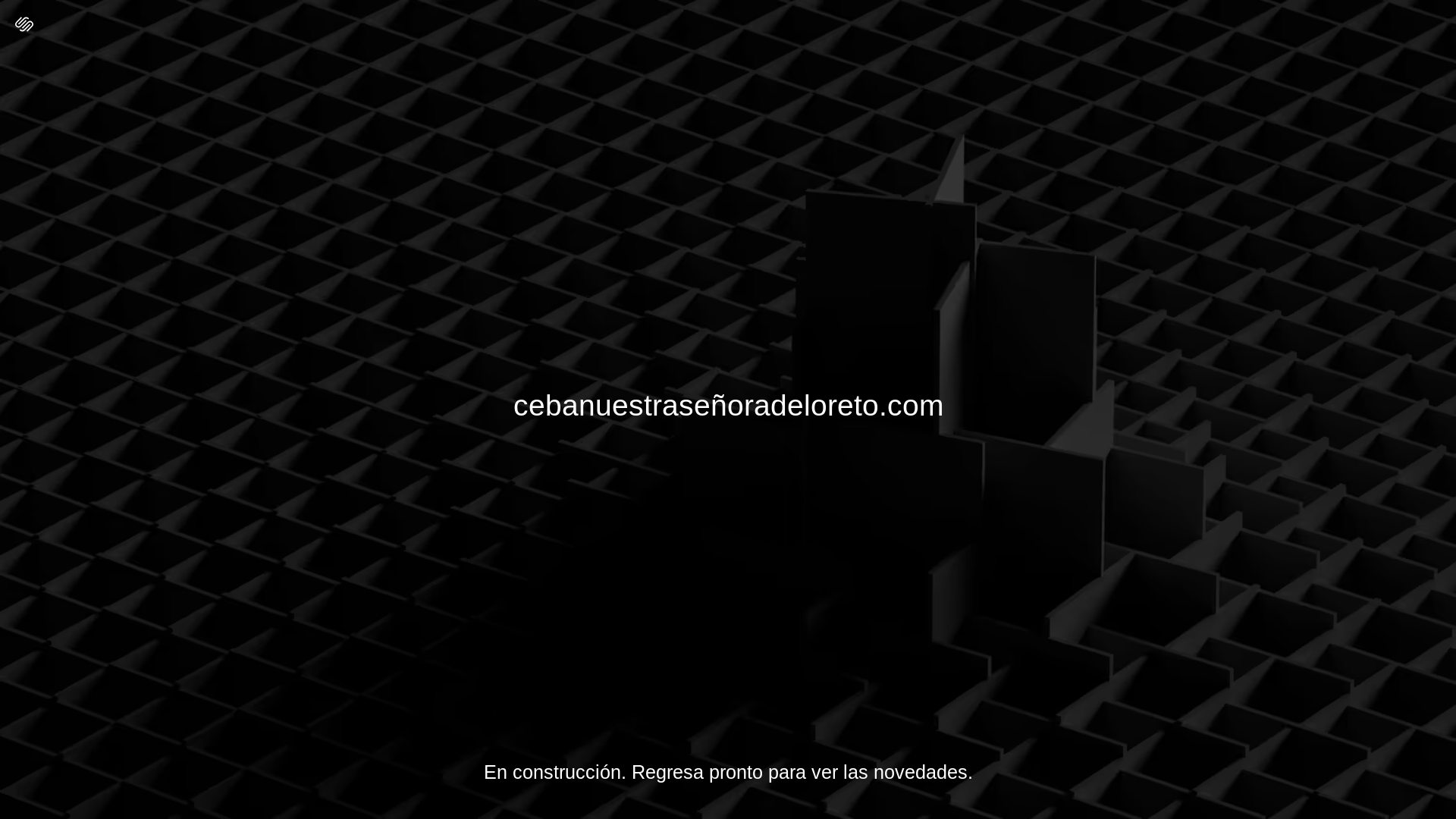 website screenshot of https://xn--cebanuestraseoradeloreto-dlc.com/