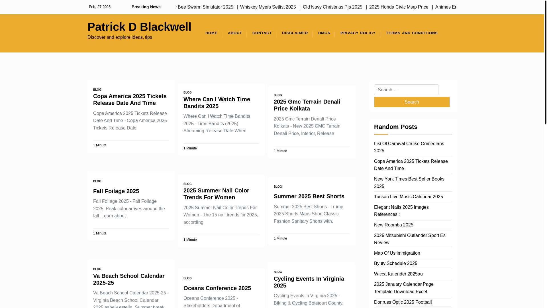 website screenshot of https://patrickdblackwella.pages.dev/