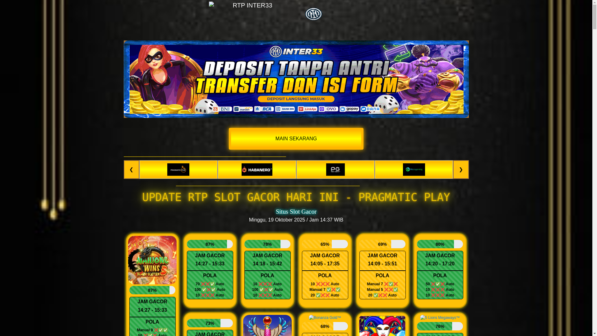 website screenshot of https://rtpinter33saik.pages.dev/