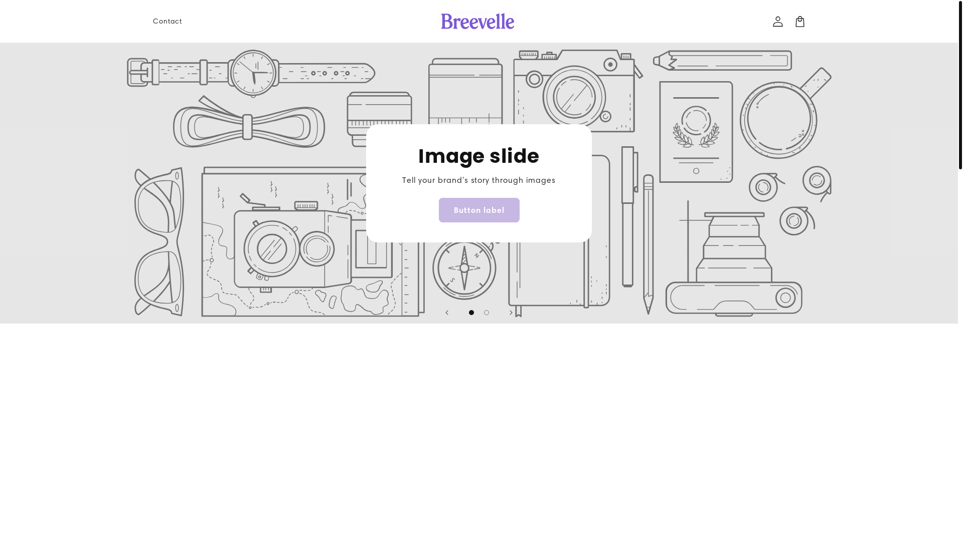 website screenshot of https://breevelle.com/