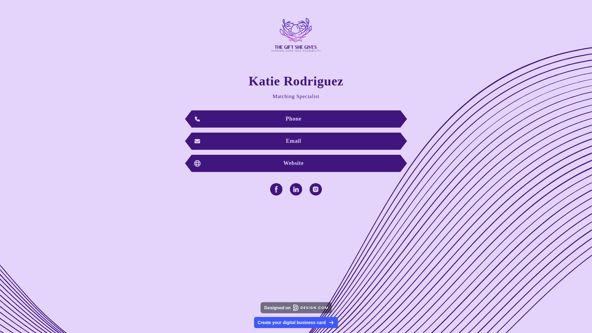 website screenshot of https://thegiftshegives.com/