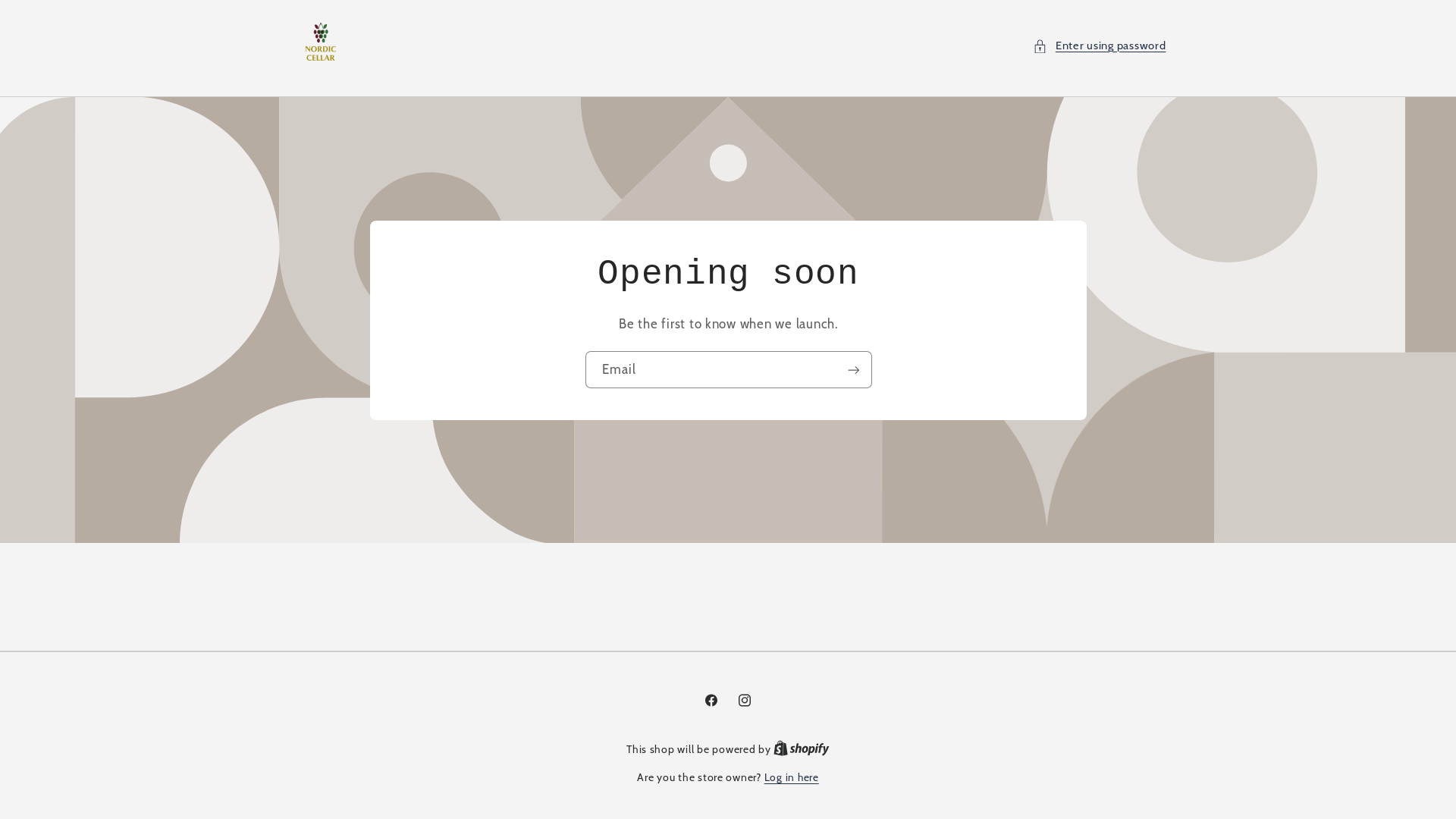 website screenshot of https://nordiccellar.is/