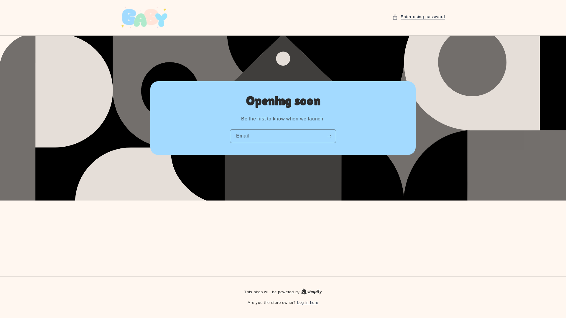 website screenshot of https://nestandbloomstore.com/
