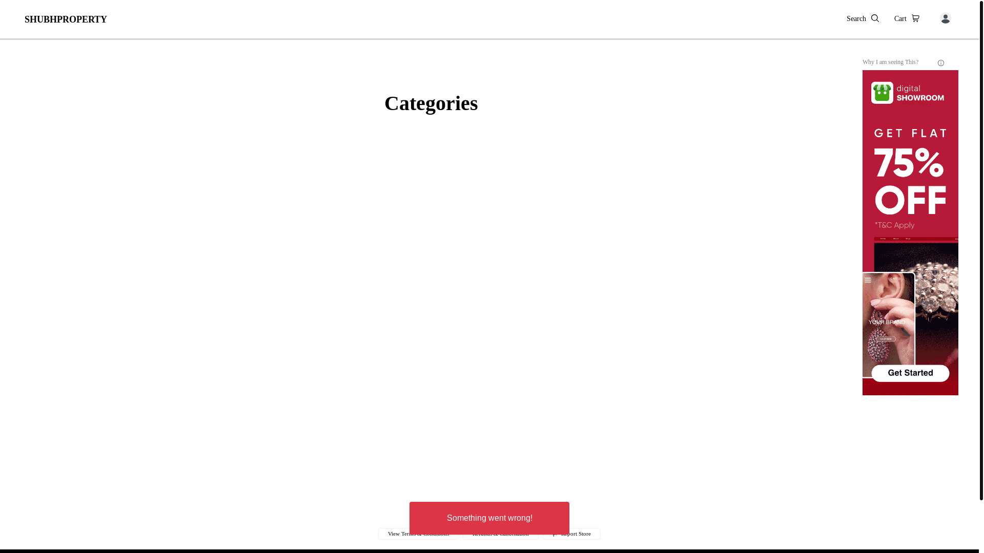 website screenshot of https://shubhproperty.top/