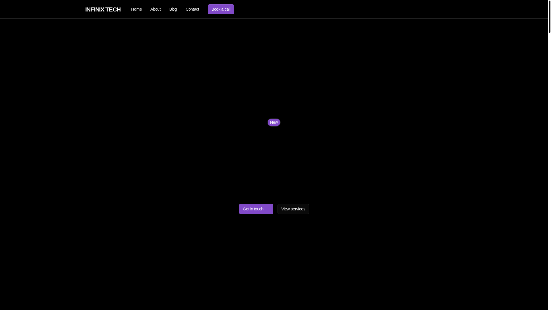 website screenshot of https://infinix-technologies.co.uk/