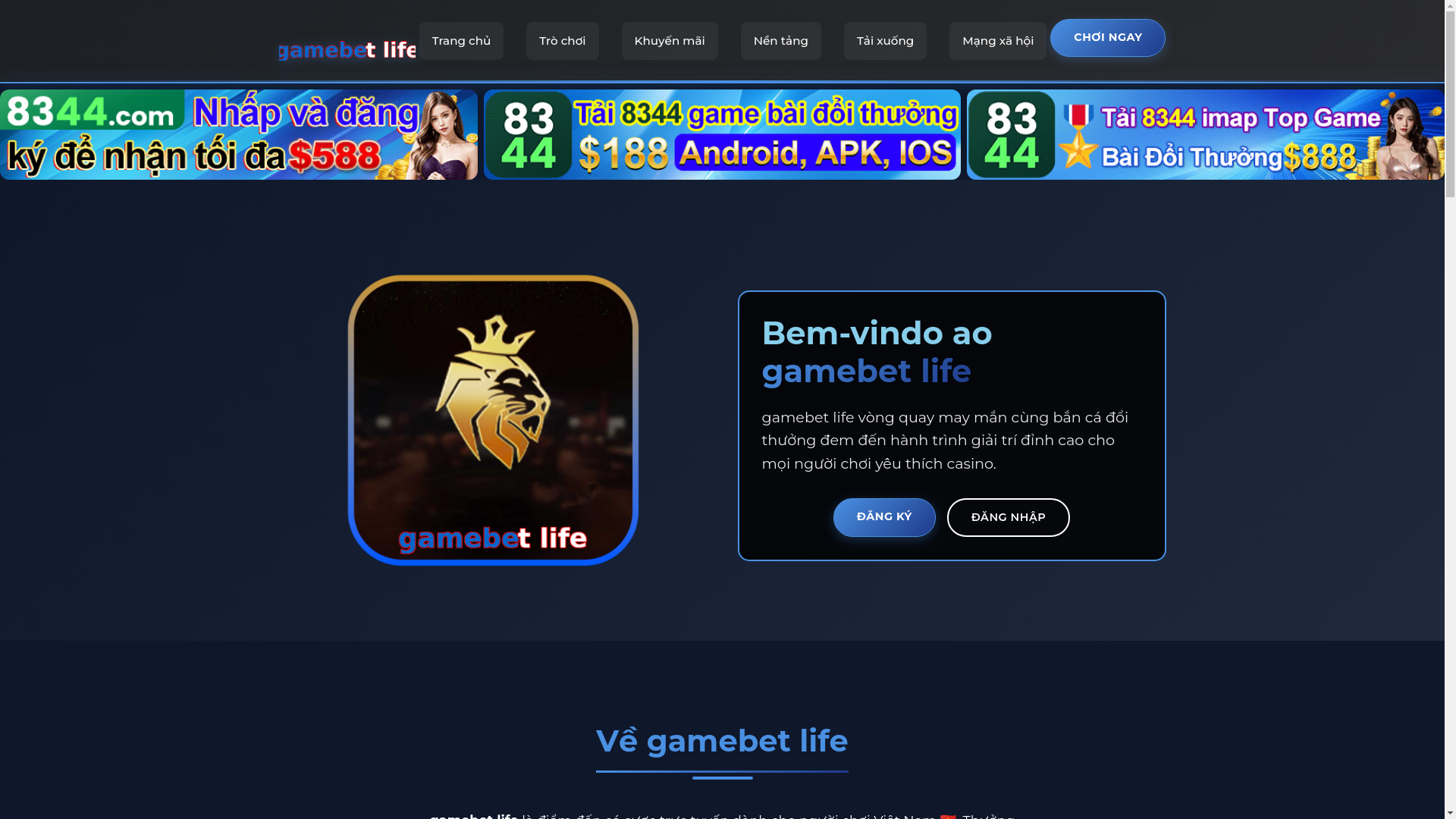 website screenshot of https://gamebet0d.com/