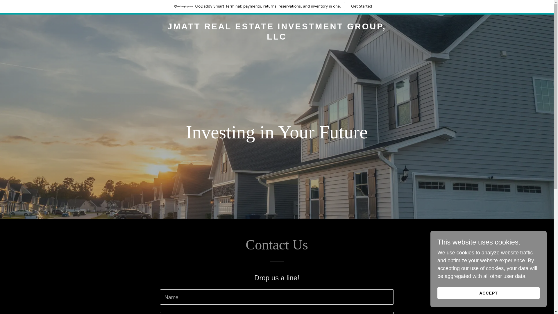 website screenshot of https://jmattrealestate.com/