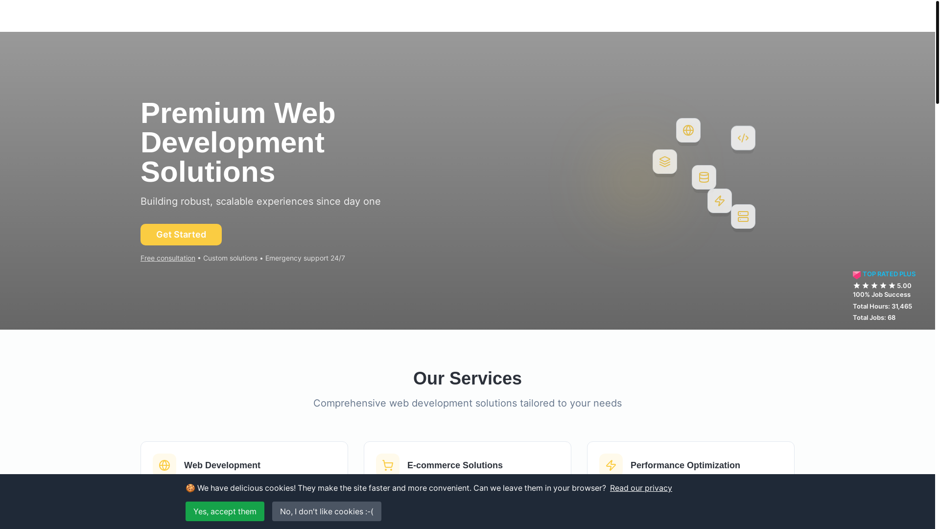 website screenshot of https://codedrop-website-react.pages.dev/