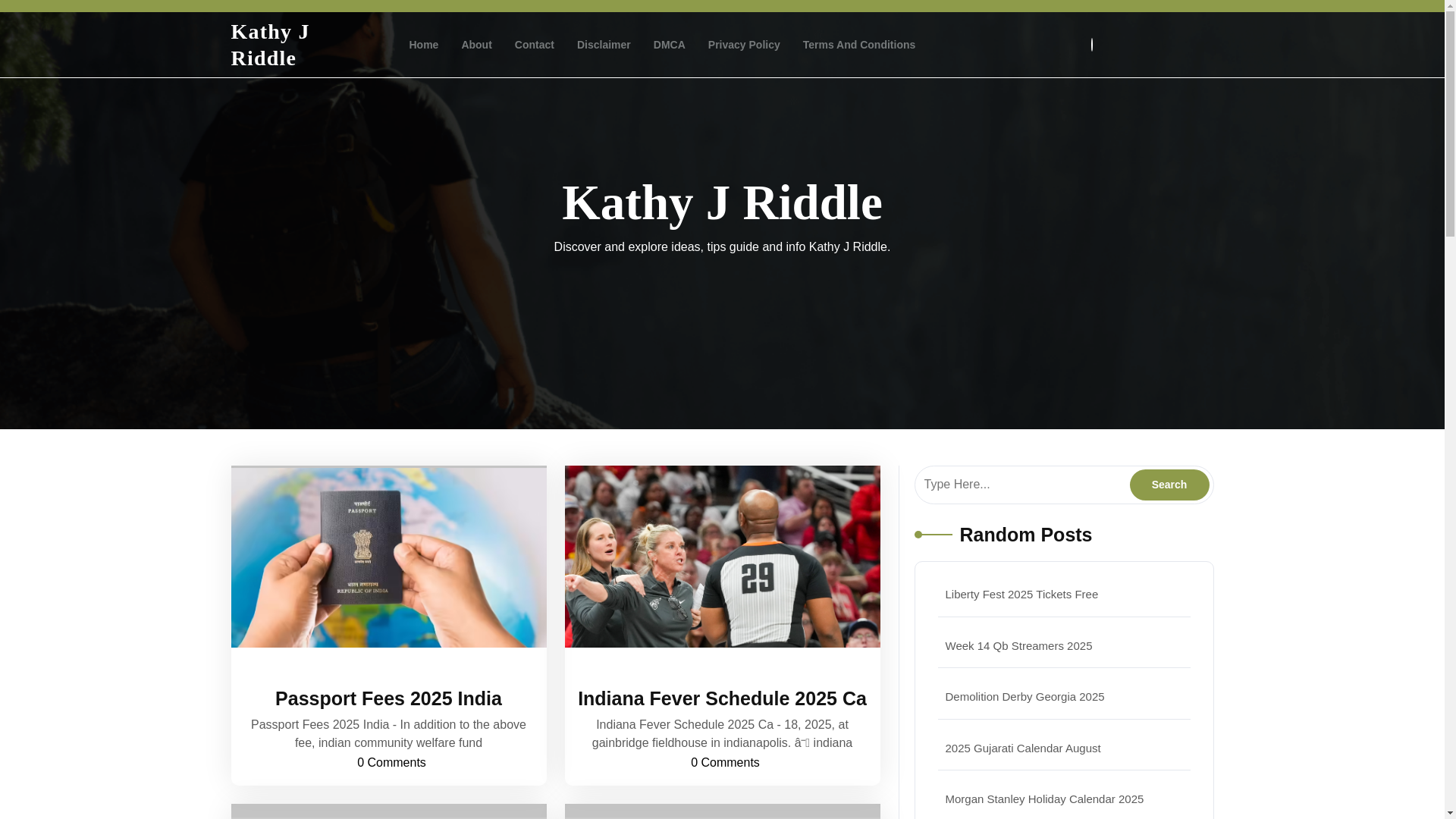 website screenshot of https://kathyjriddlem.pages.dev/
