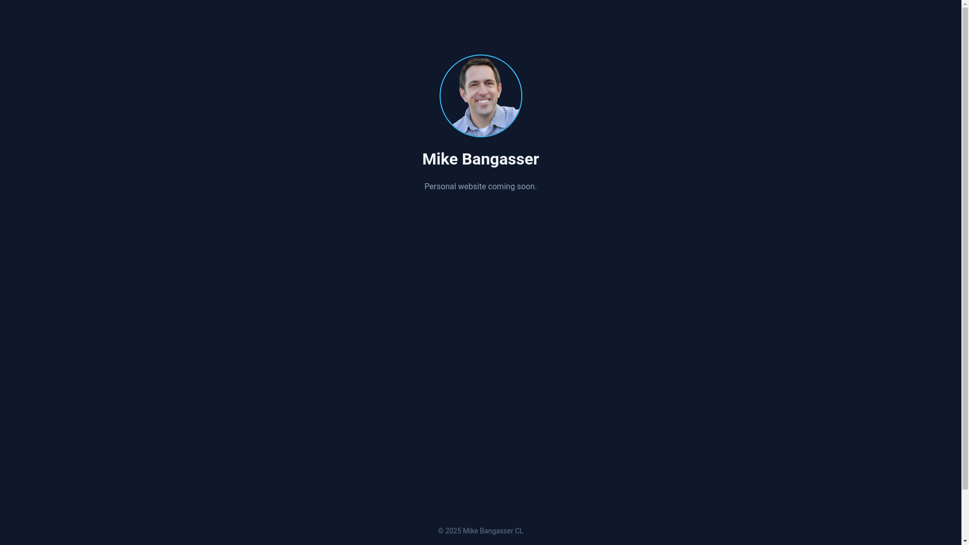 website screenshot of https://mikebangasser3.pages.dev/