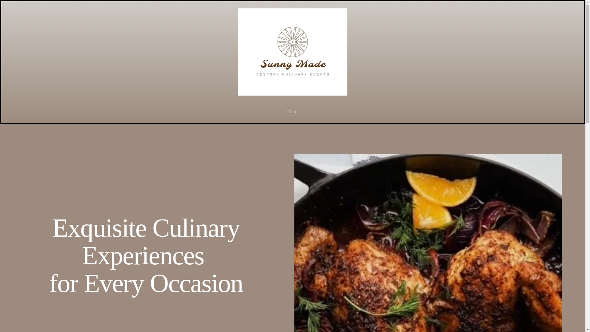 website screenshot of https://sunnymadeevents.com/