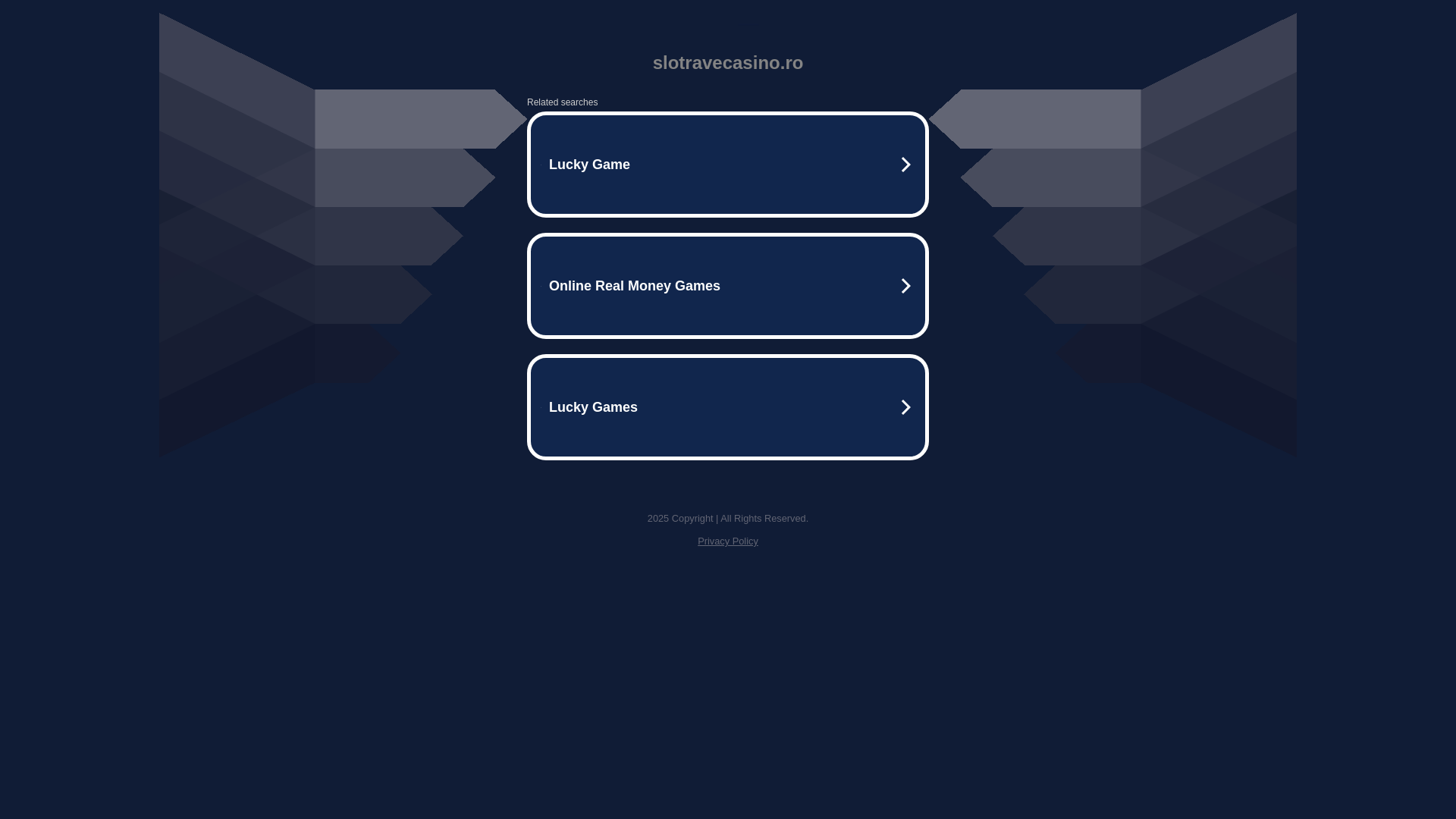 website screenshot of https://slotravecasino.ro/