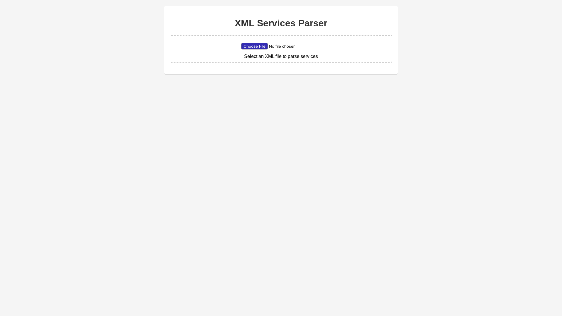 website screenshot of https://xml-invoice-parser.pages.dev/