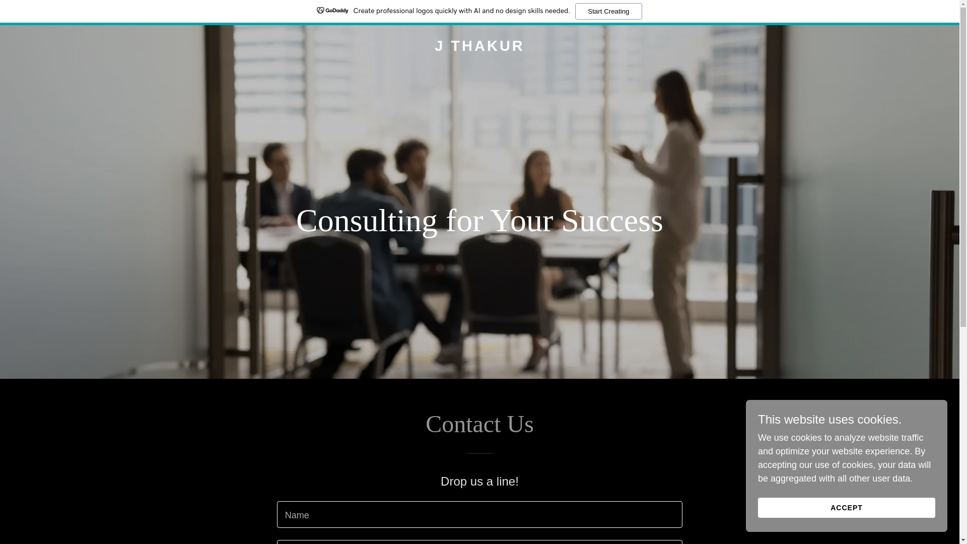 website screenshot of https://jthakur.net/