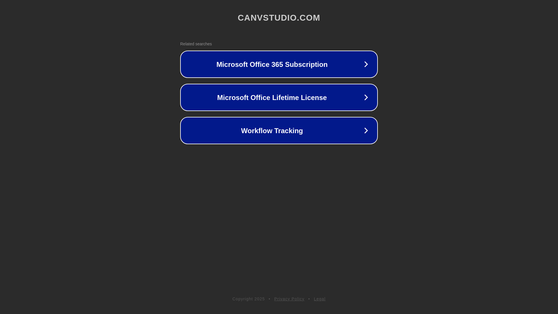 website screenshot of https://canvstudio.com/