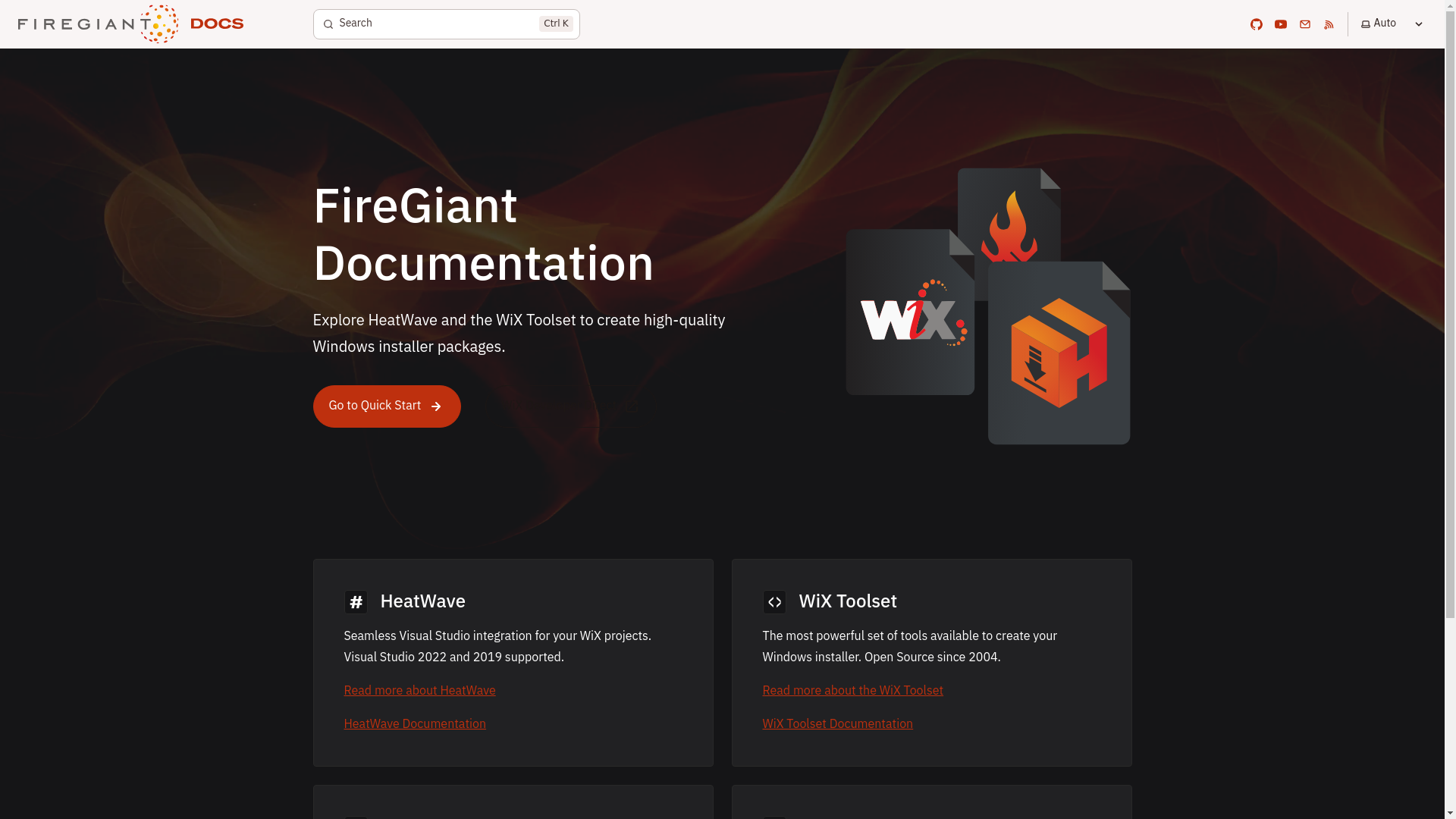 website screenshot of https://docs-firegiant-com.pages.dev/