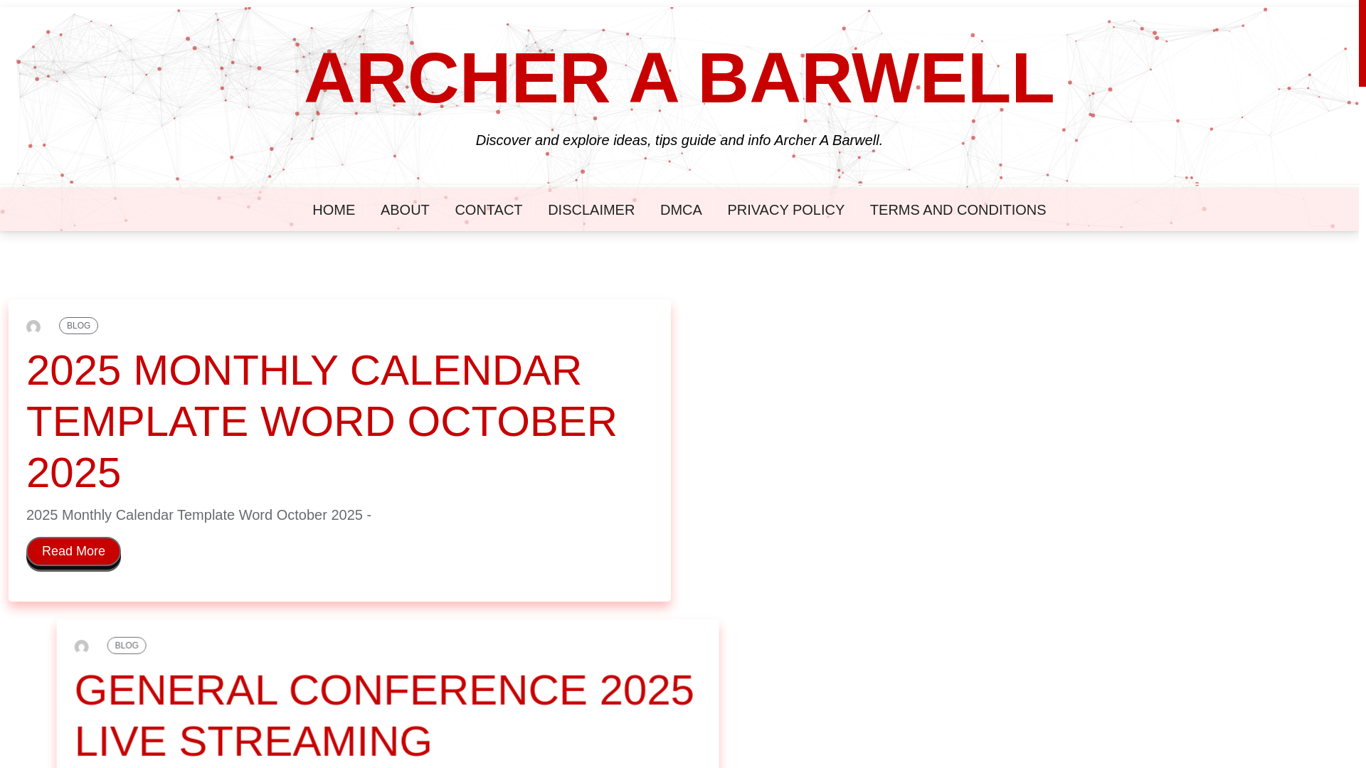 website screenshot of https://archerabarwell.pages.dev/