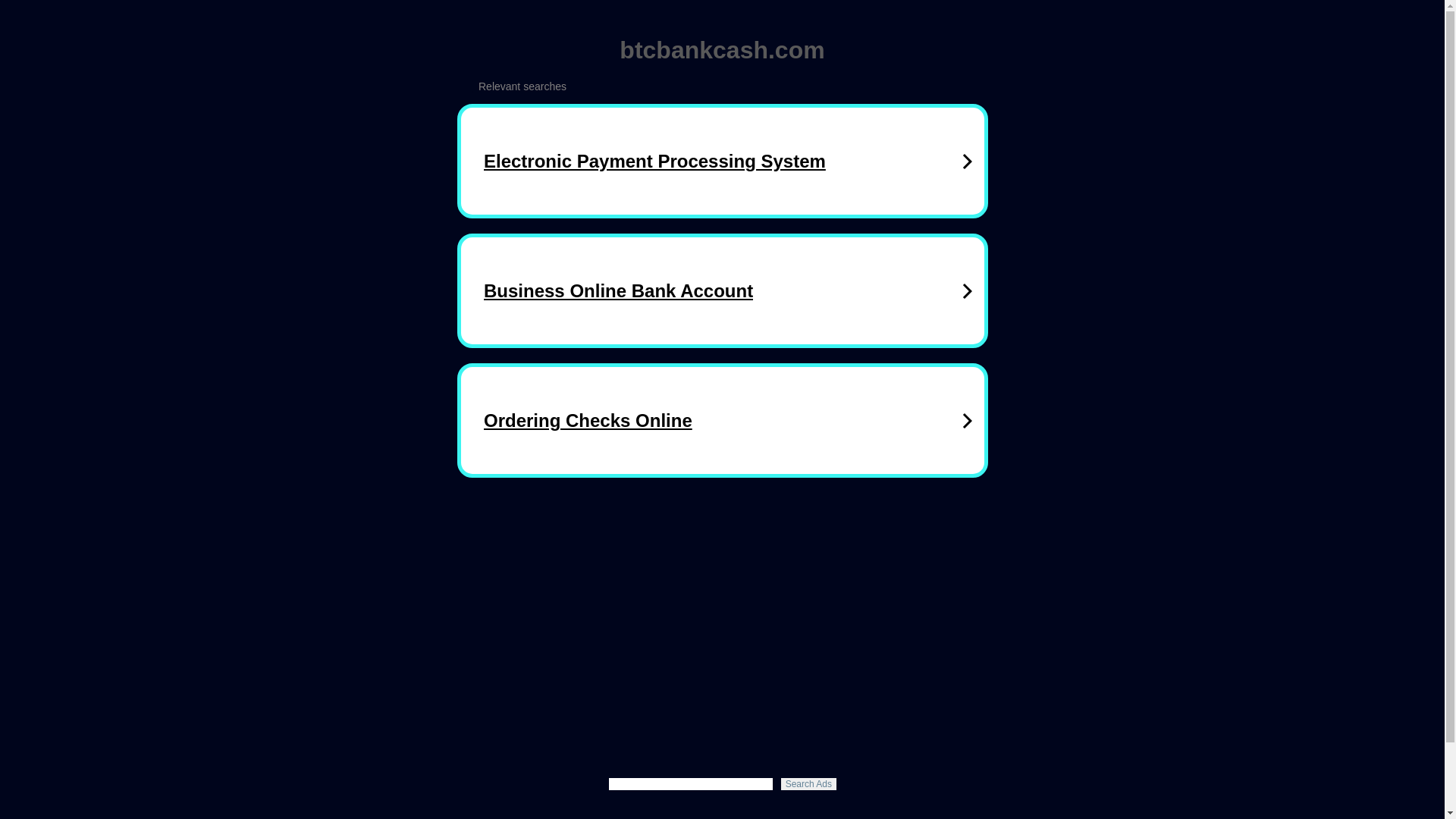 website screenshot of https://btcbankcash.com/