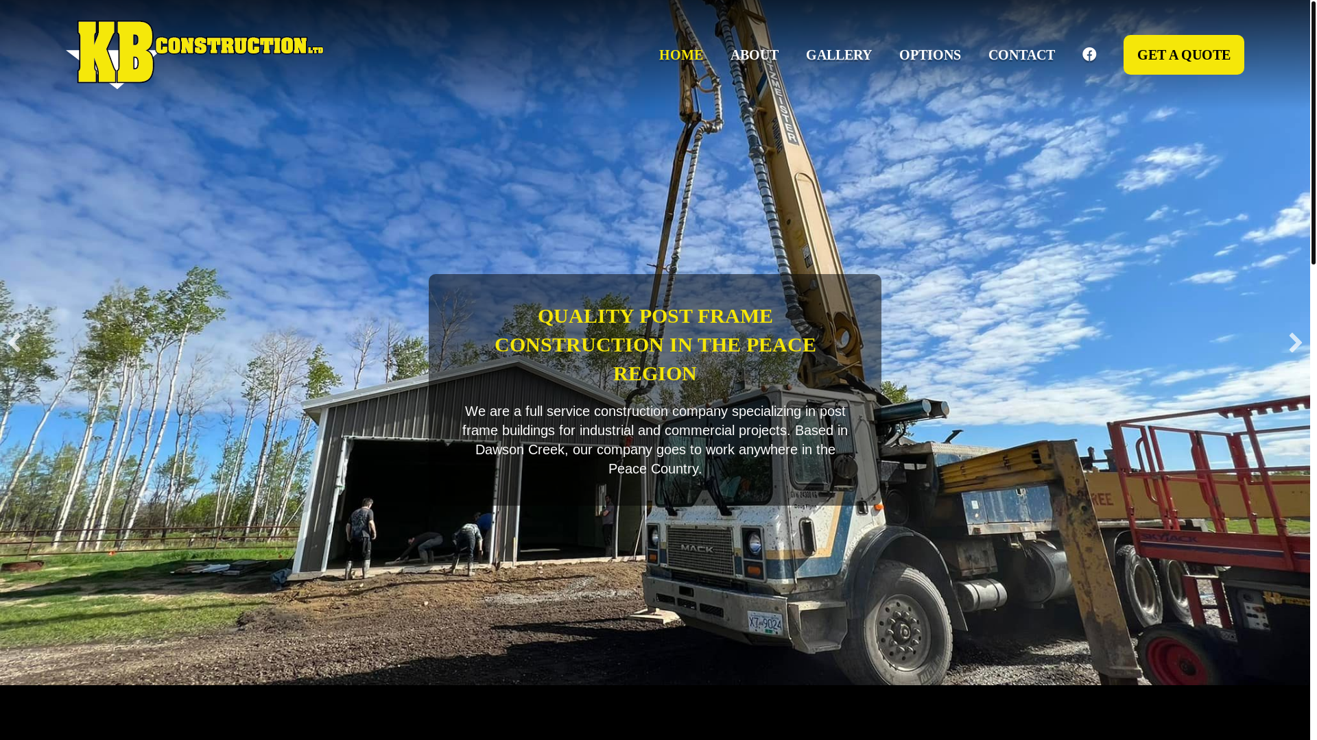 website screenshot of https://kb-construction.pages.dev/