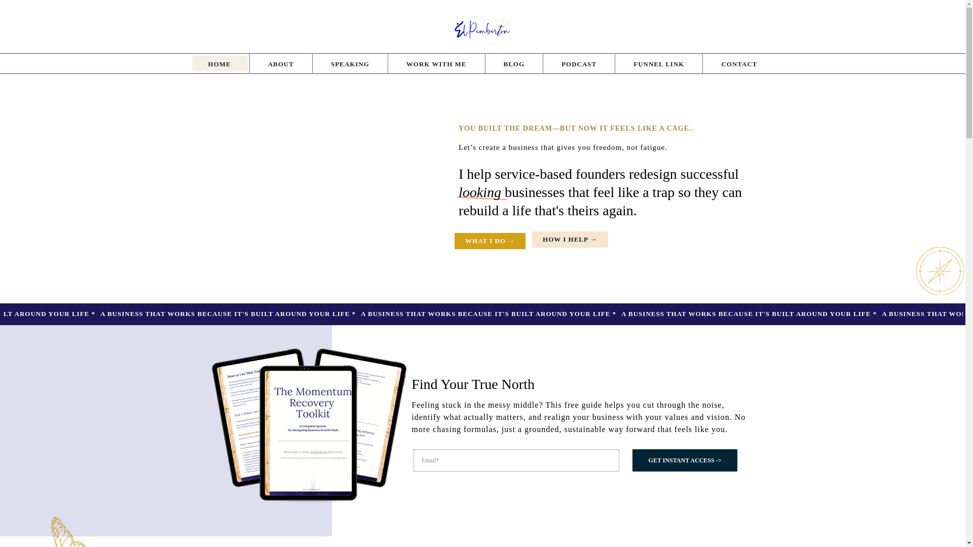 website screenshot of https://elenastarpemberton.com/