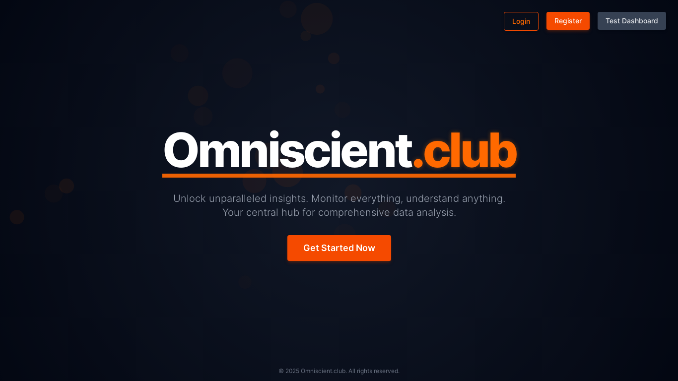 website screenshot of https://omniscient-9nf.pages.dev/