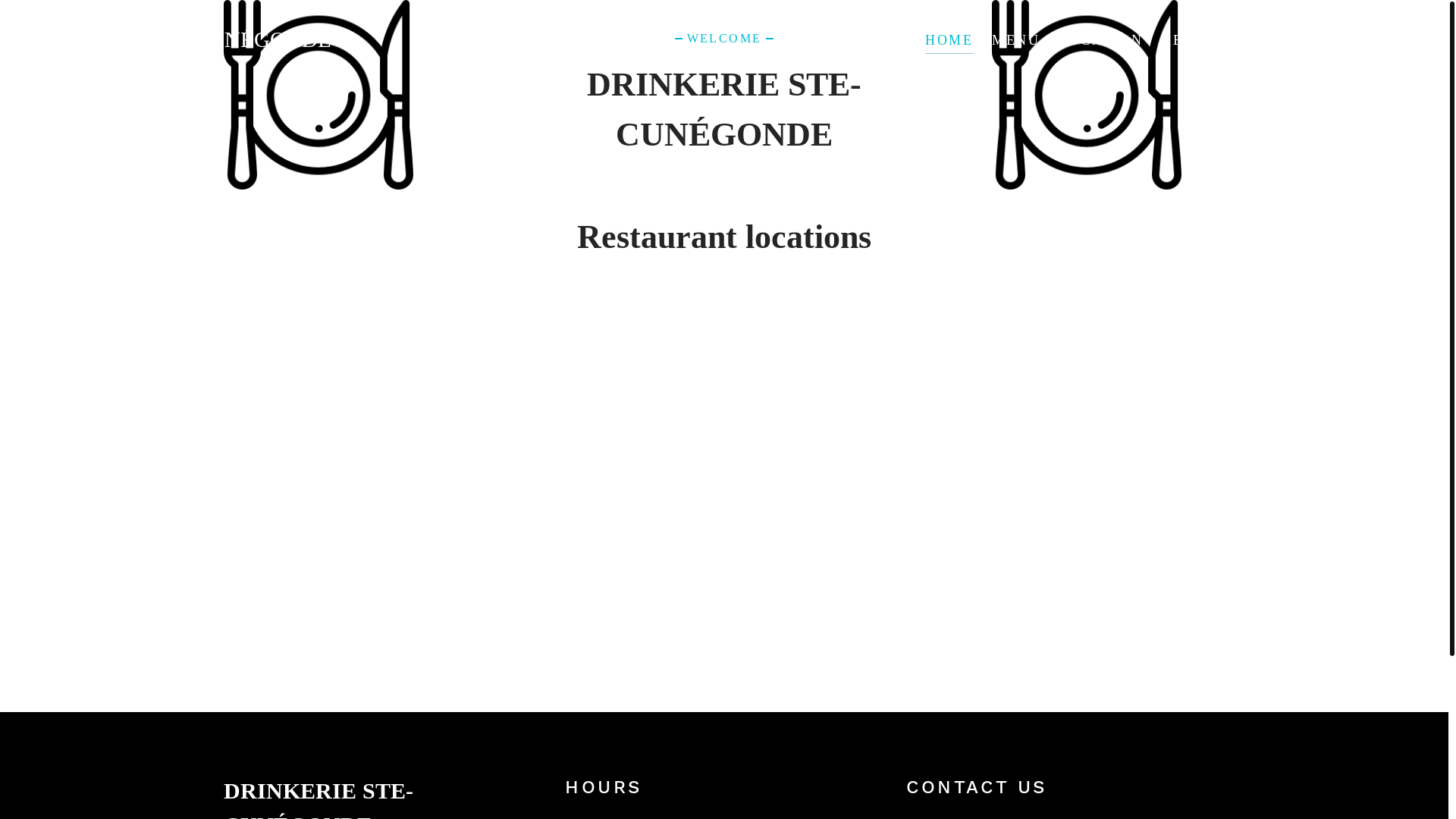 website screenshot of https://drinkeriestecunegonde.store/