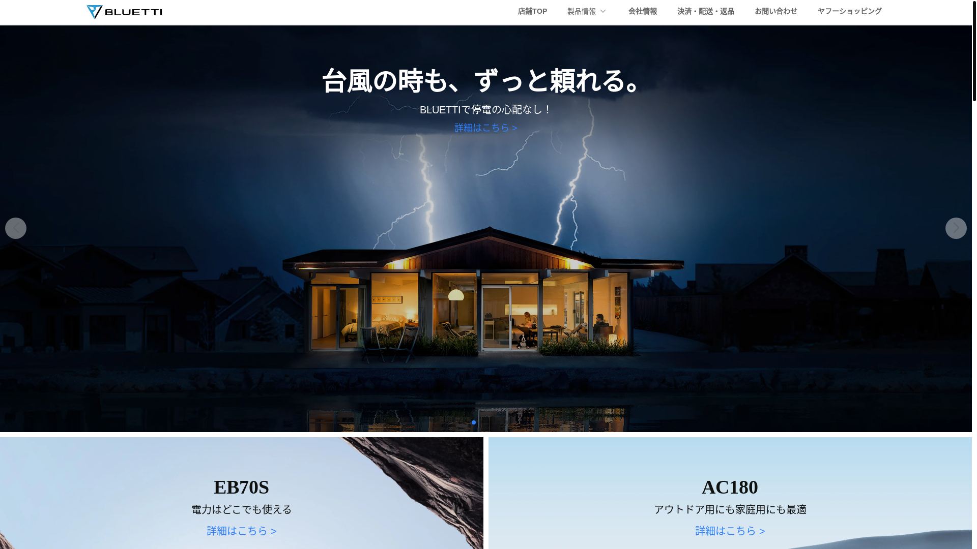 website screenshot of https://bluettijanpan.pages.dev/