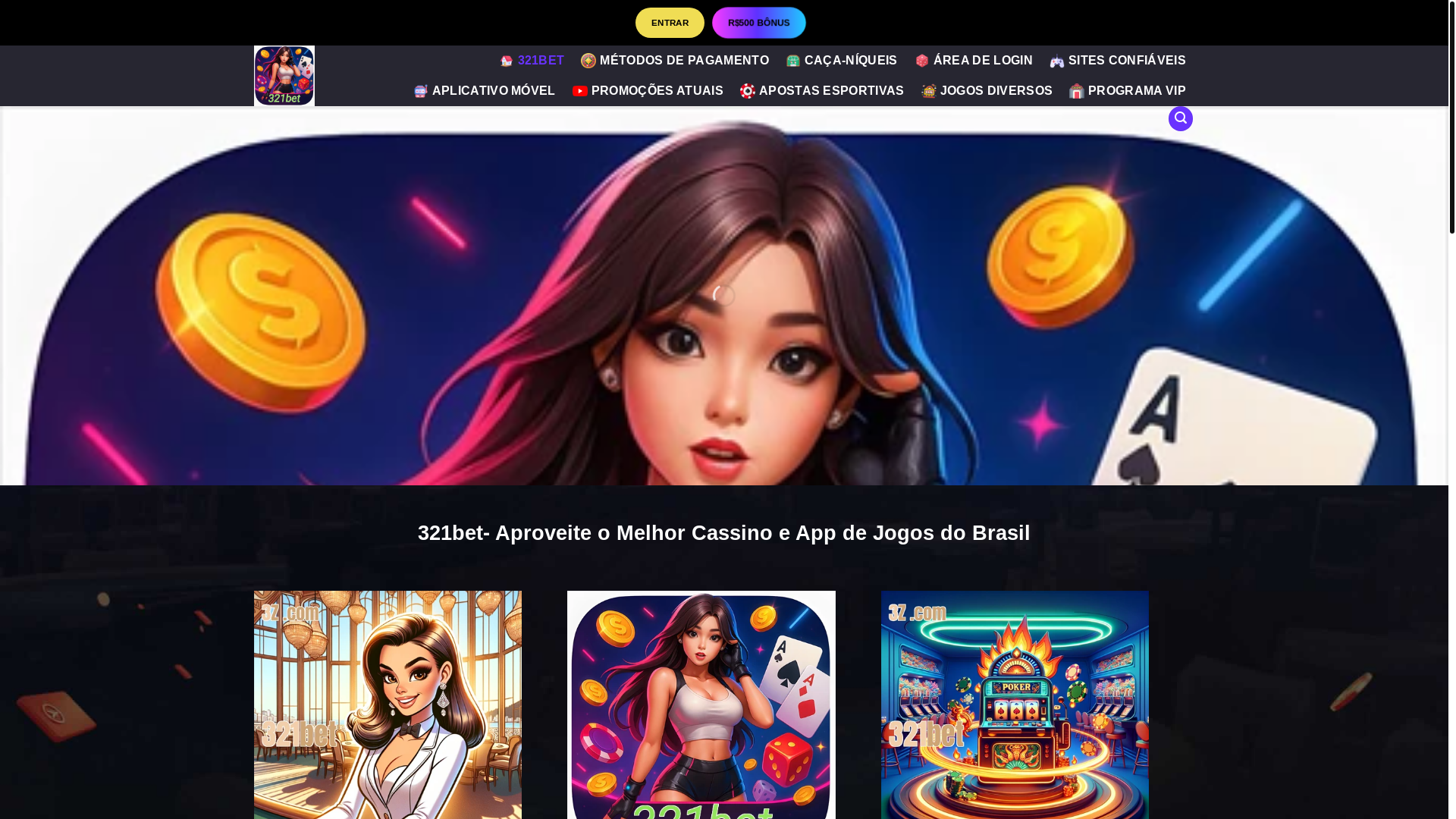 website screenshot of https://321bet-com.com/