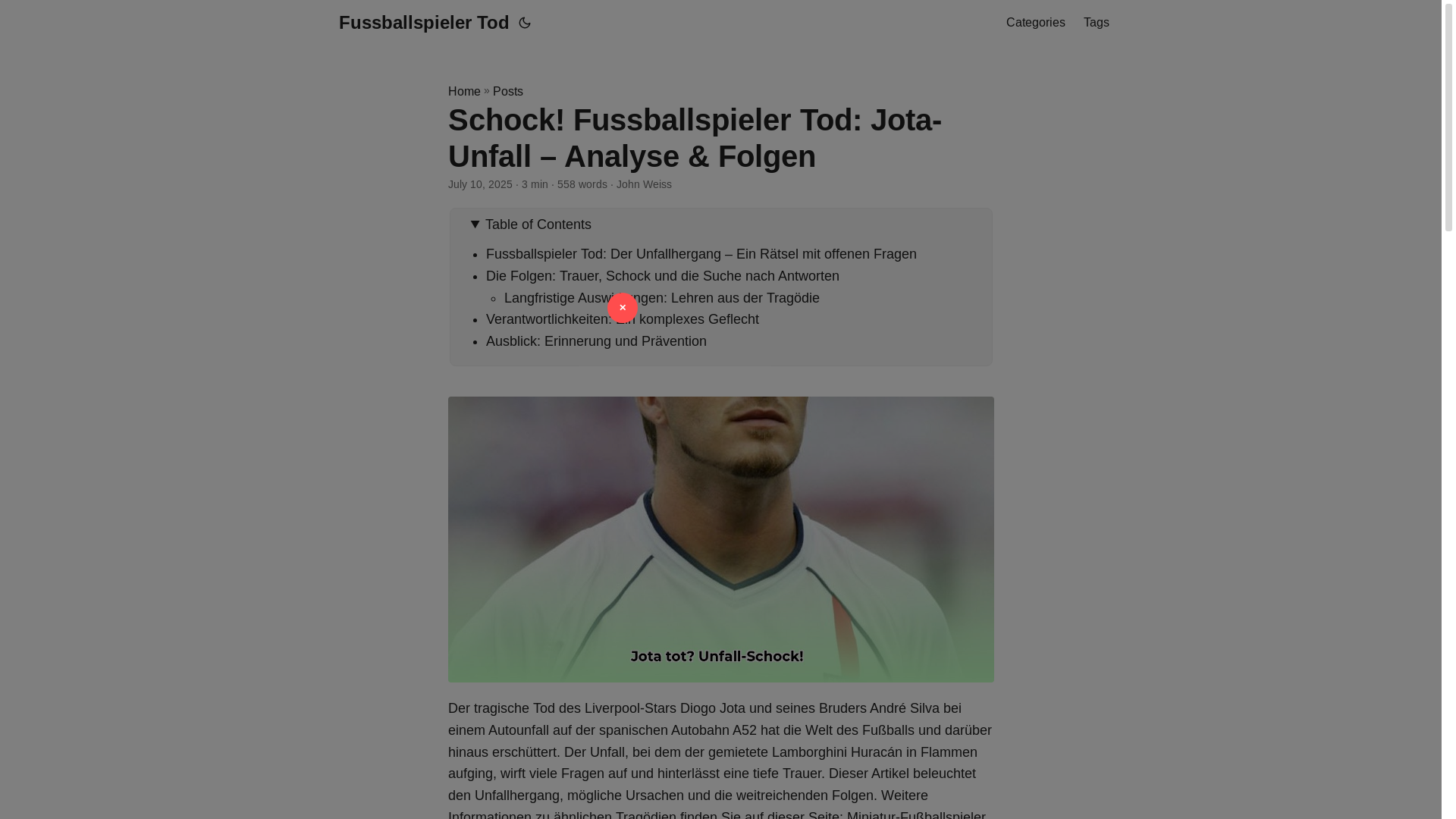 website screenshot of https://fussballspieler-tod.pages.dev/