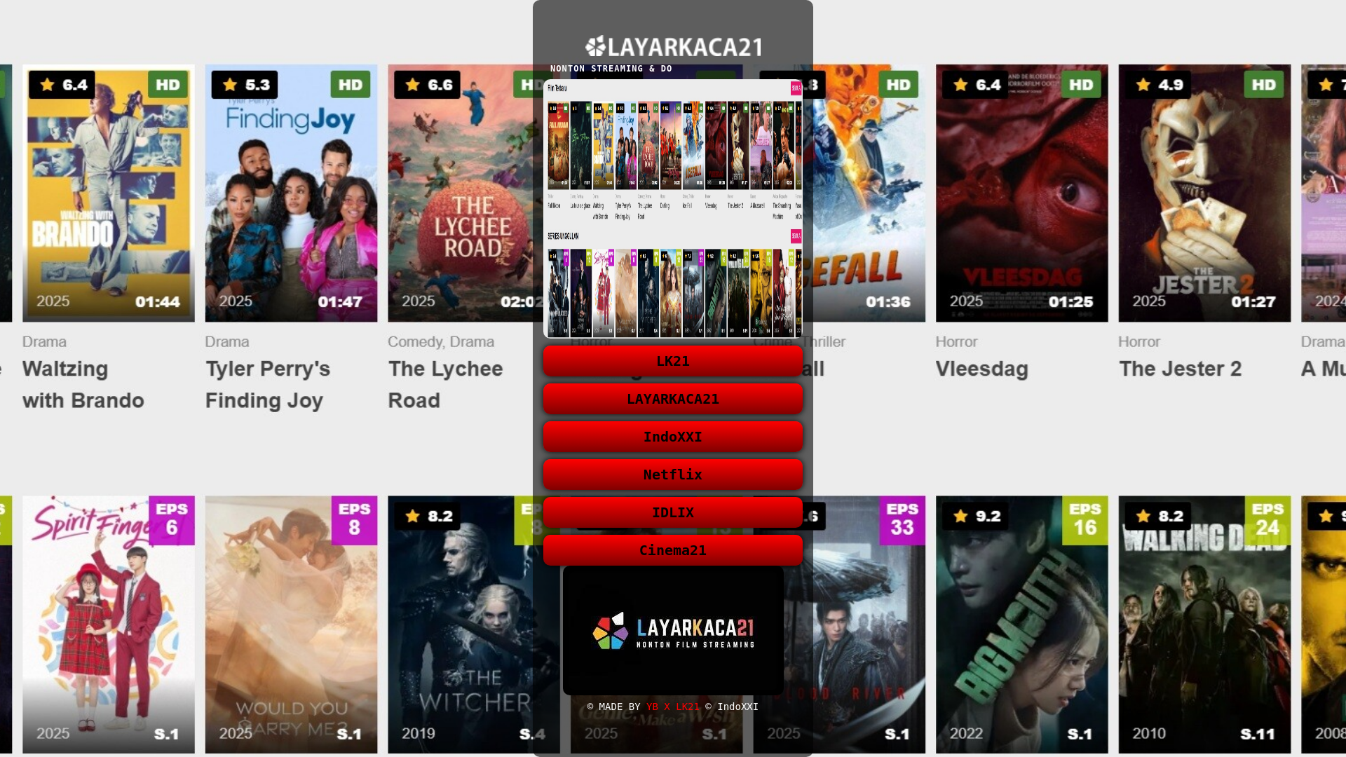 website screenshot of https://jurnal-arrisalah-lk21.pages.dev/