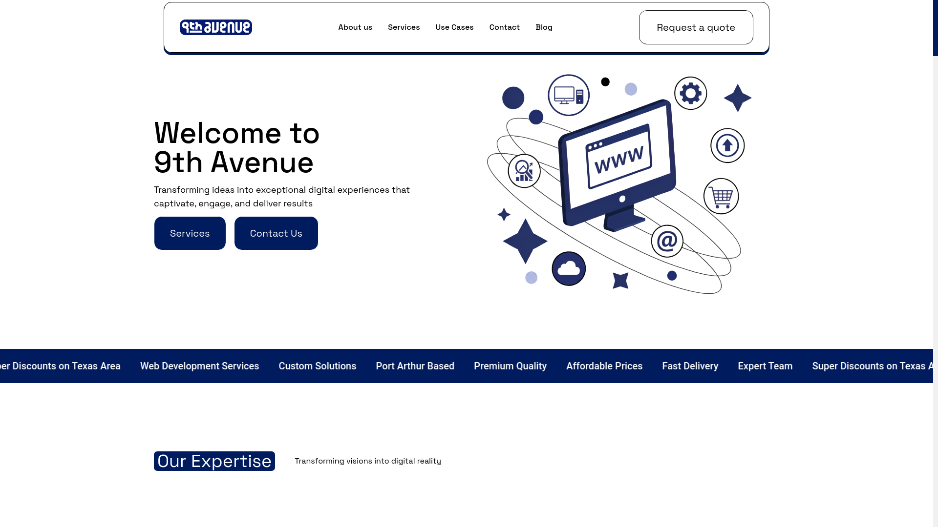 website screenshot of https://astrico-9.pages.dev/