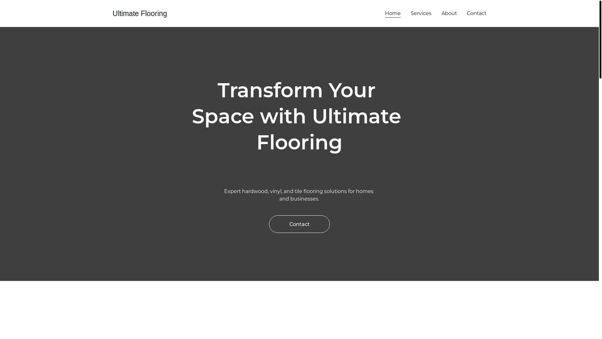 website screenshot of https://ultimateflooring2.com/