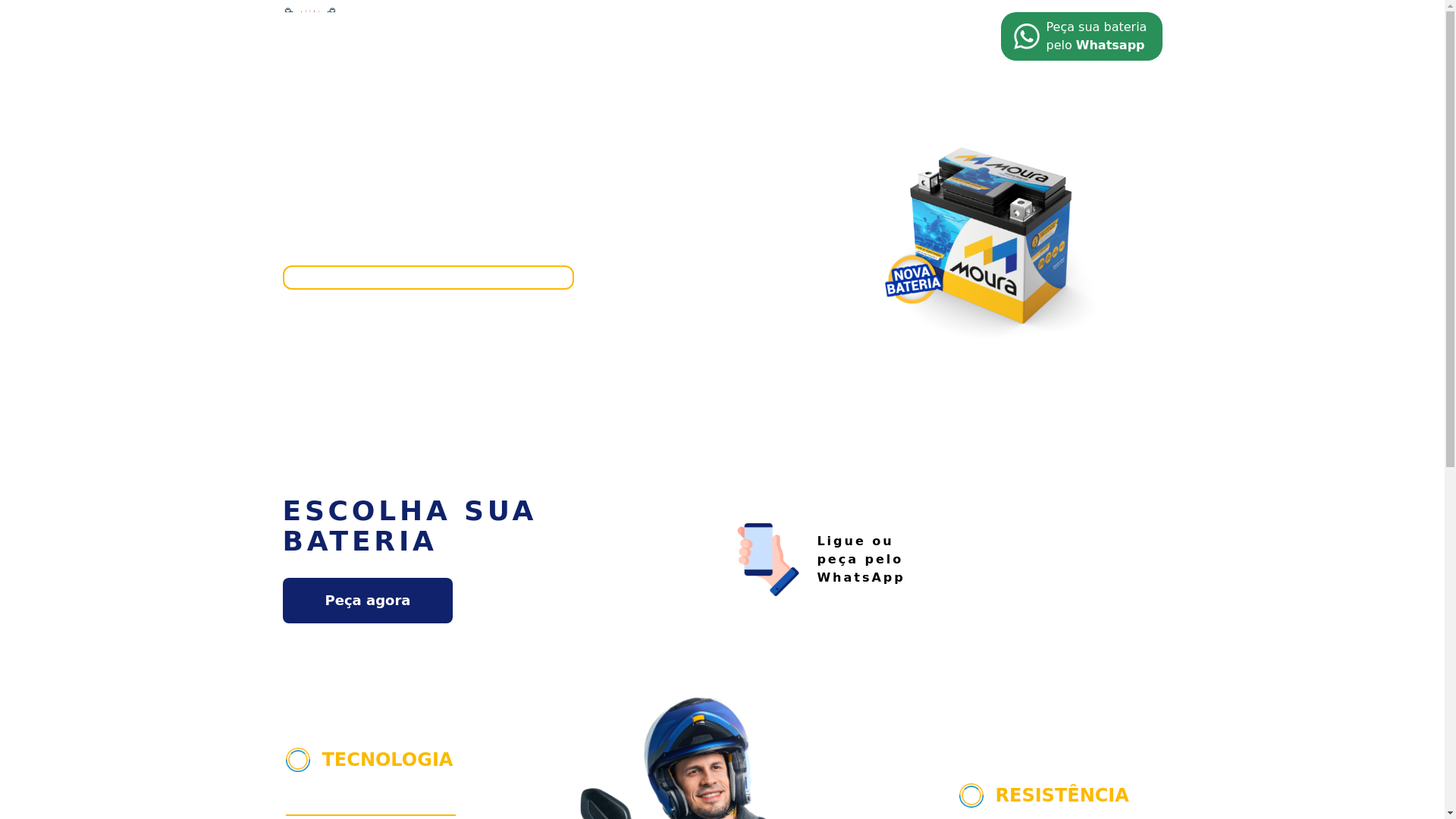website screenshot of https://liguegallomotopecas.com.br/