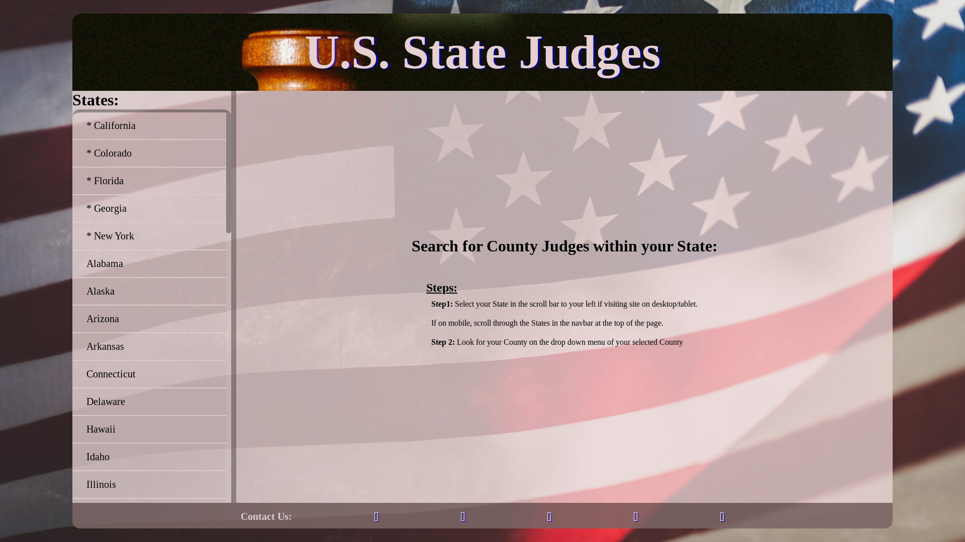 website screenshot of https://us-state-judges.pages.dev/
