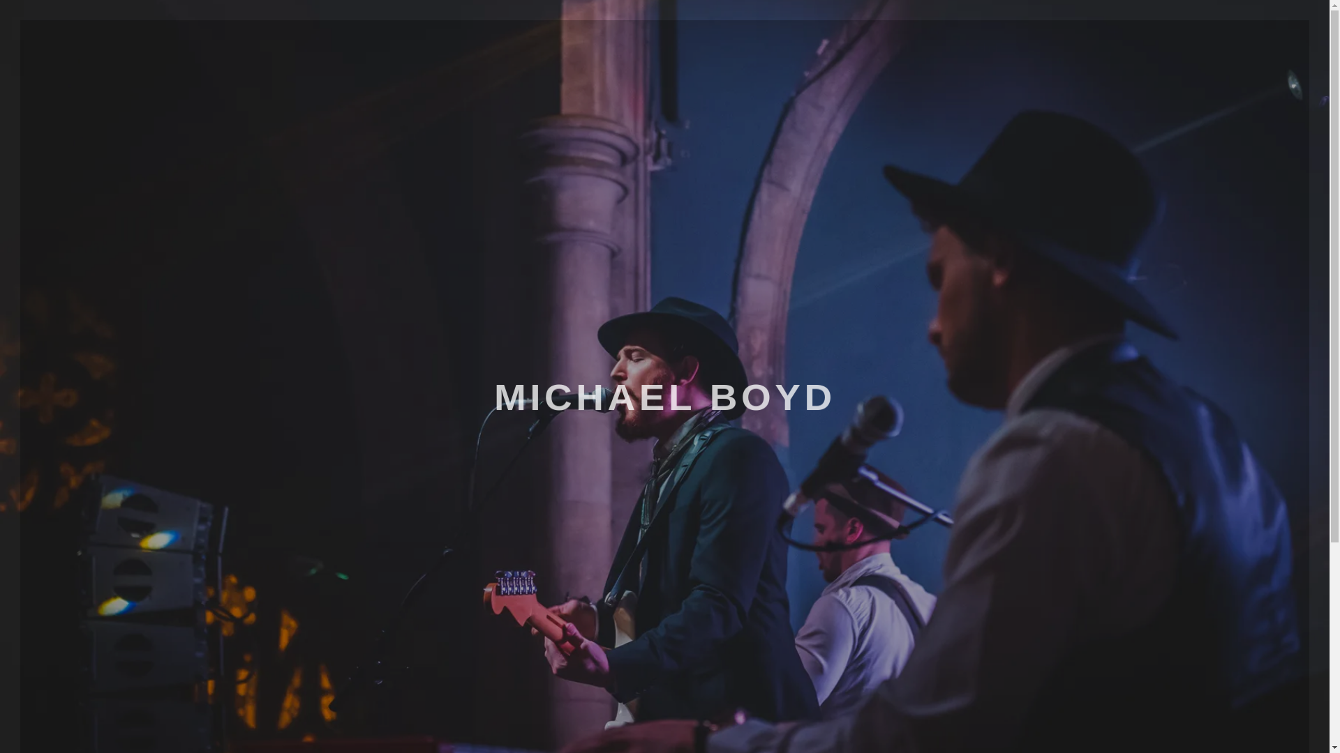 website screenshot of https://michaelboydmusic.net/