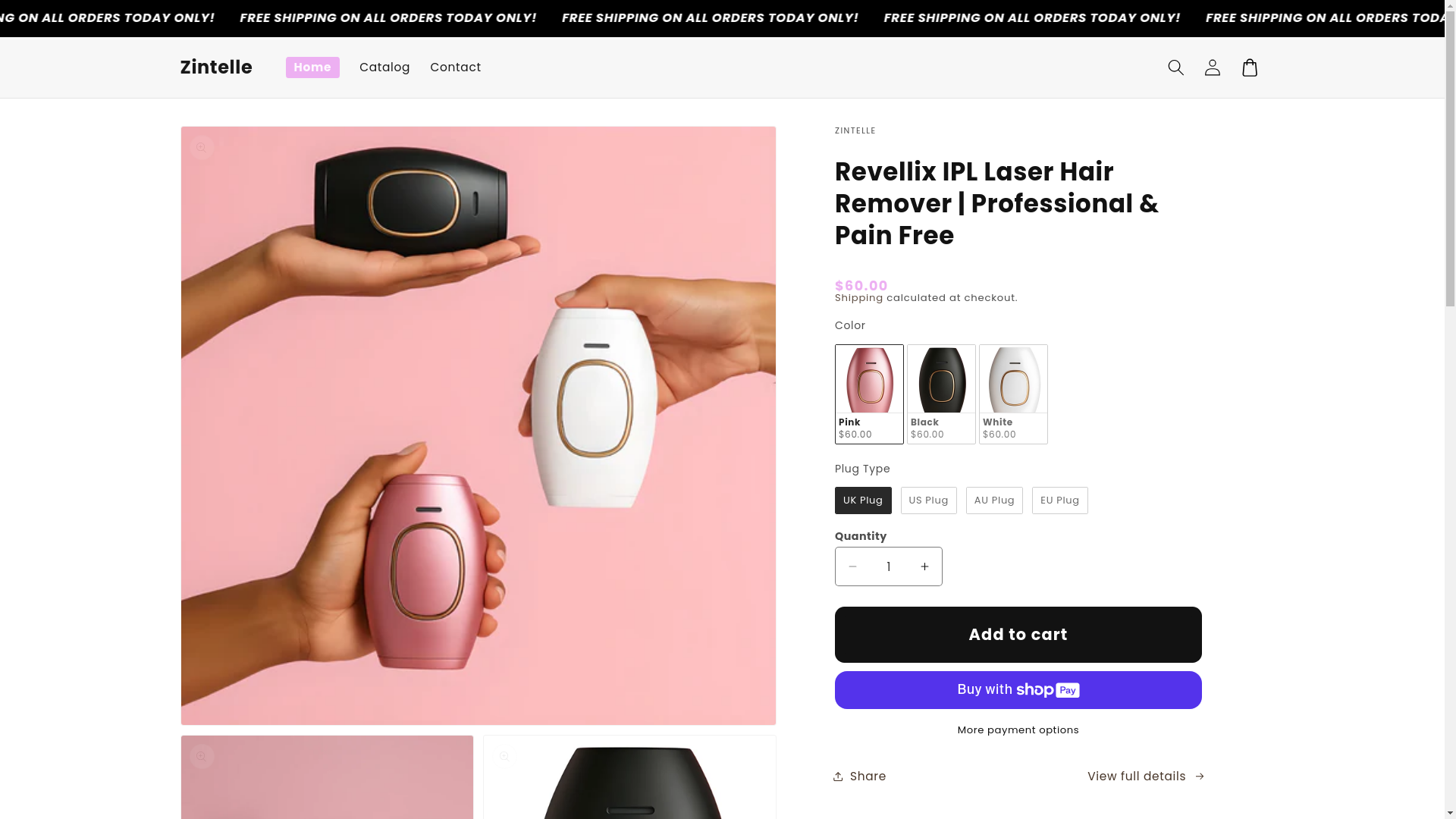 website screenshot of https://revellix.com/