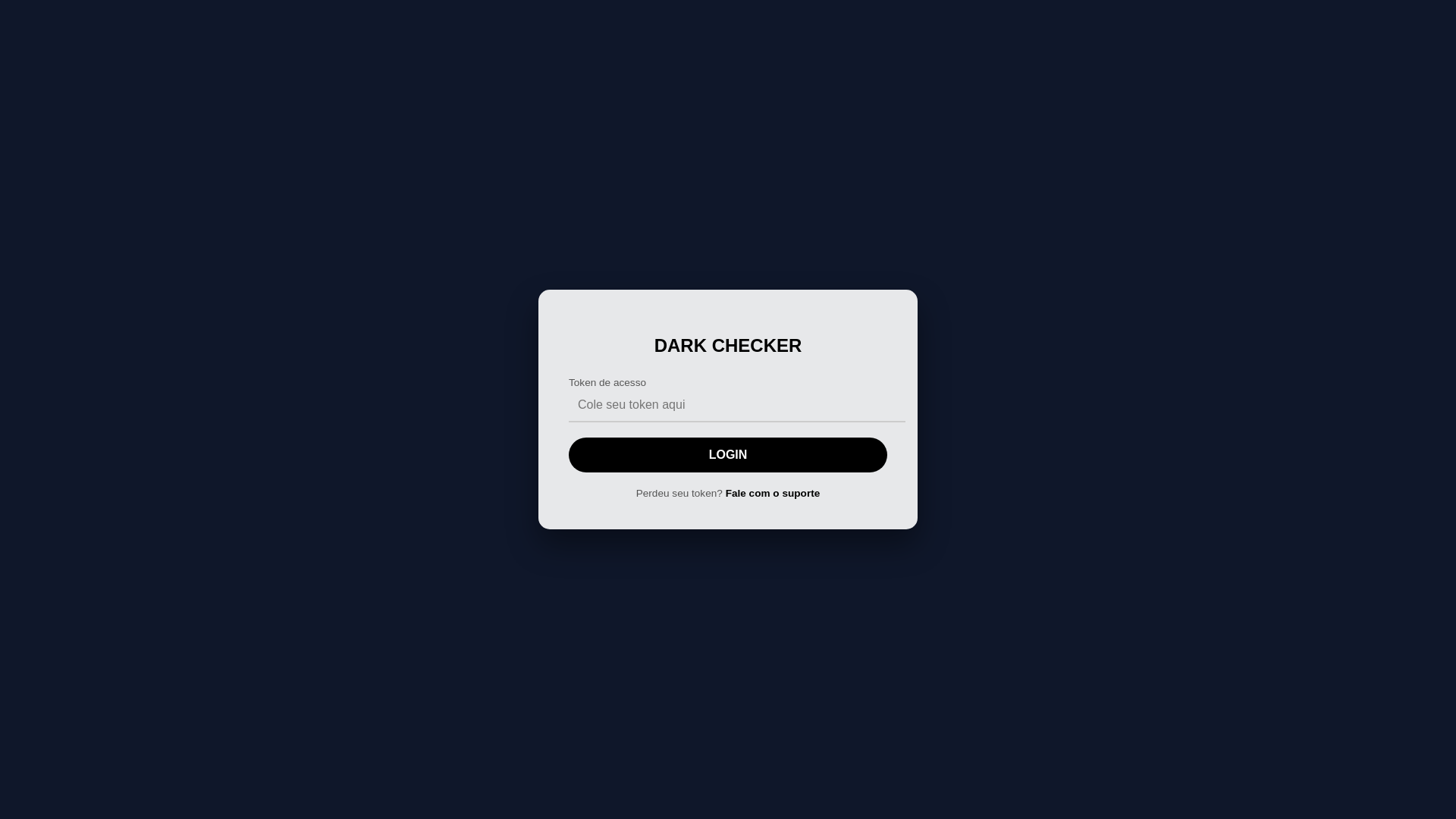 website screenshot of https://darkcenter.com.br/login.php