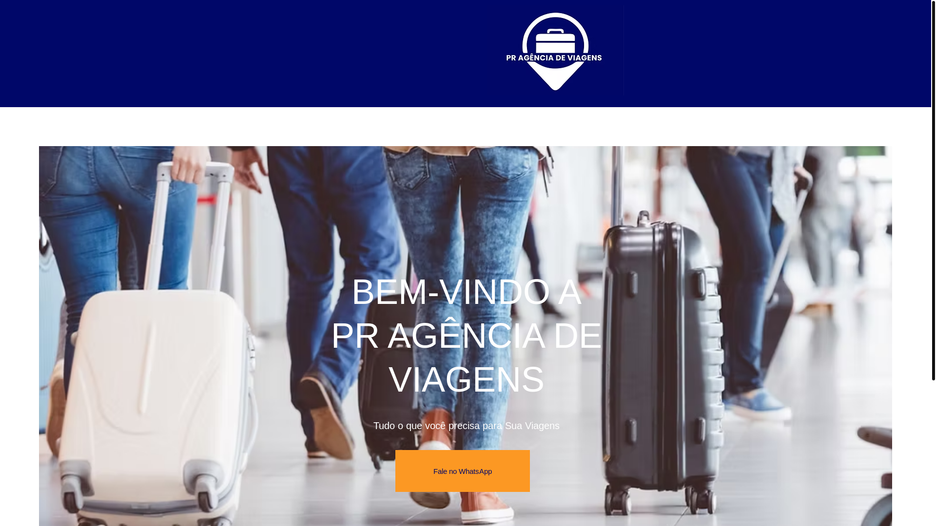website screenshot of https://pragenciamaringa.com.br/