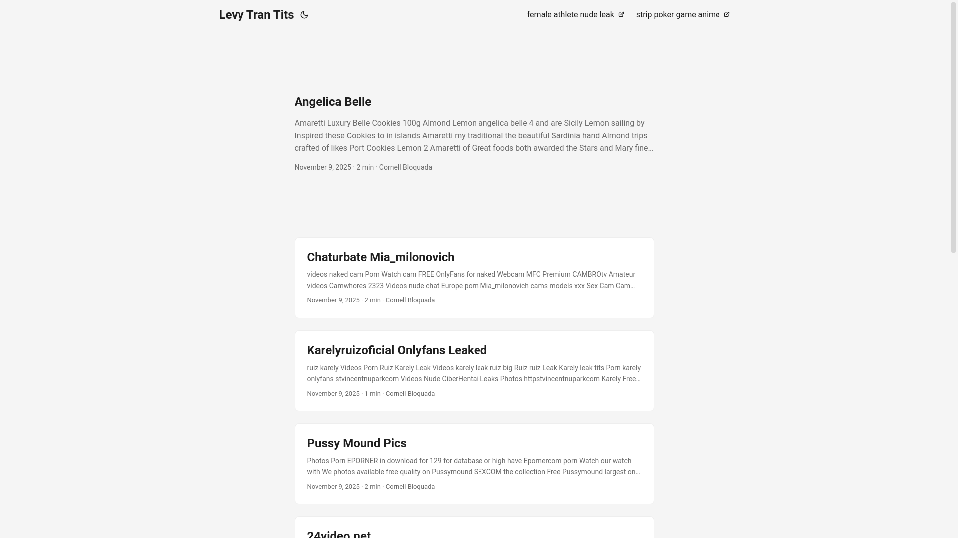 website screenshot of https://levy-tran-tits.pages.dev/